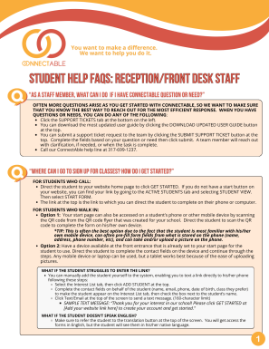 ConnectAble Frontline FAQs